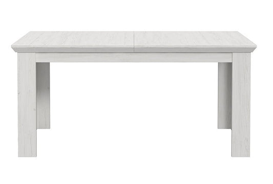 Masa Encanto, Extensibila, Pin Alb, 160/205 x 75 x 90 Cm