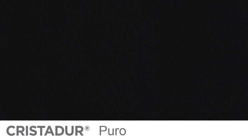 Chiuveta bucatarie Schock Mono D-100 Cristadur Puro, granit, reversibila, montare pe blat 76.5 x 51 cm
