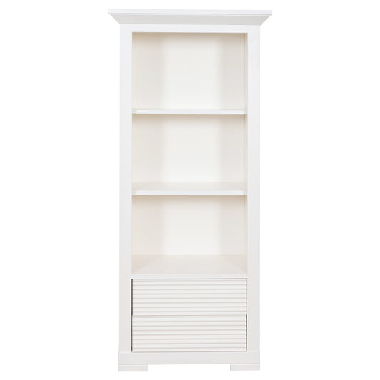 Biblioteca Mica Cu 2 Sertare Verona Bianco Alb, 65.4 Cm