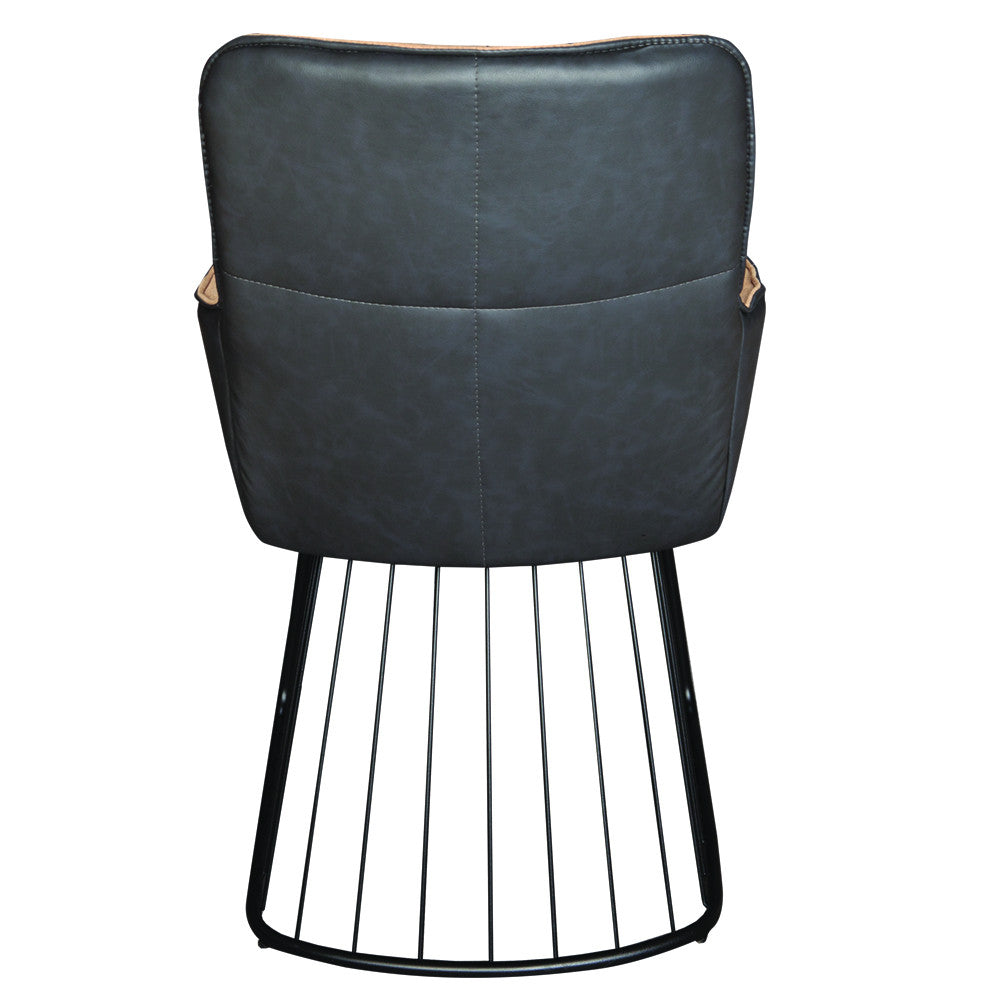 Scaun Cu Brate Living, London Camel Fab, 55.5 x 65 x 88 Cm