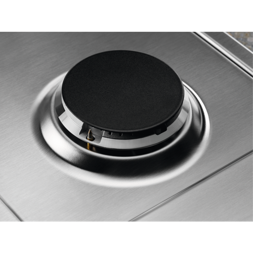 Plita Gaz Electrolux KGS6426SX, 4 Arzatoare Gaz, Inox, 60 Cm