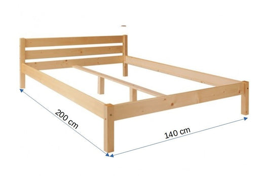 Cadru Pat Rita 3/1, Dimensiune Saltea 140 X 200 Cm