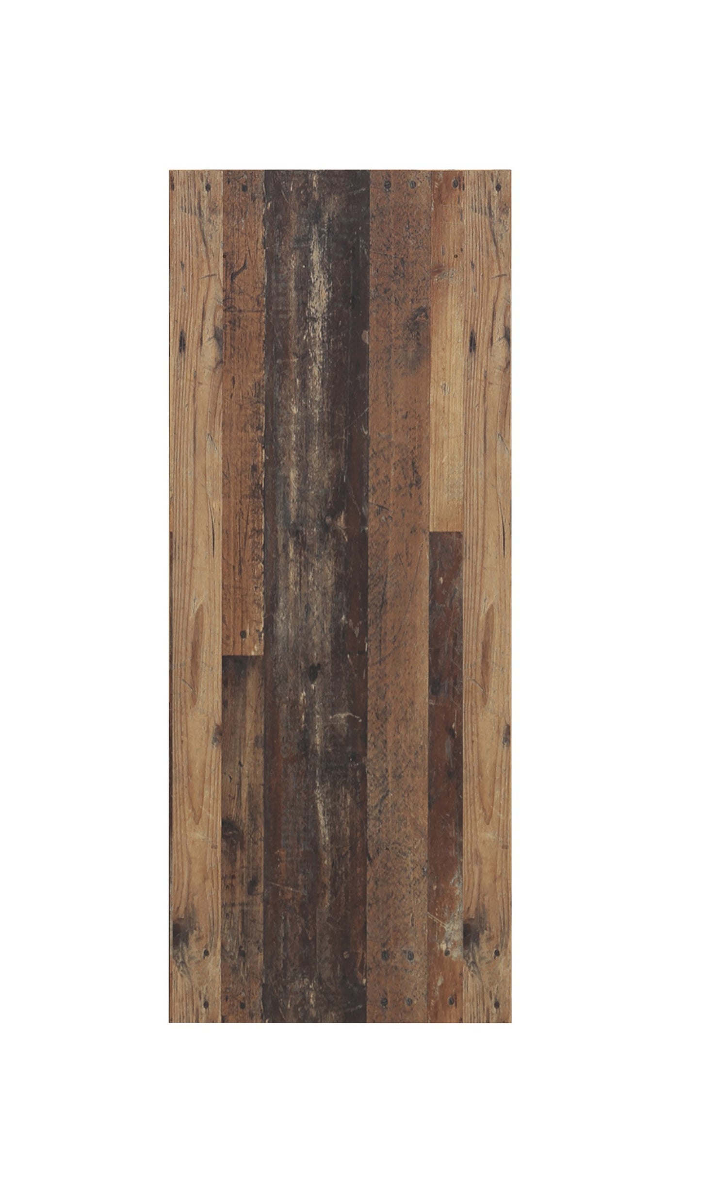 Masa Bar Clif, Lemn Vintage Si Beton Optic Gri Inchis, 151.5 x 118.3 x 47.3 Cm