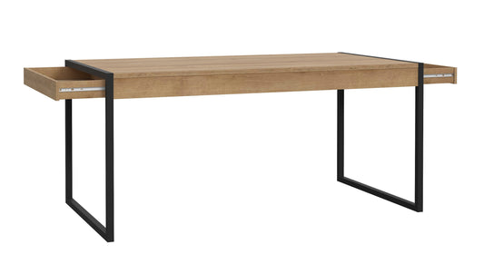 Masa High Rock, Fixa, Stejar Riviera, 166 x 90.2 x 76.9 Cm