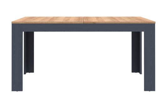 Masa Extensibila Boho, Stejar Riviera Si Stejar Bleumarin, 160/206.6 x 78.2 x 90.2 Cm