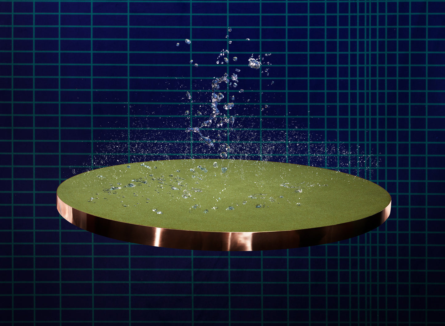 Scaun Casablanca, 44 cm verde