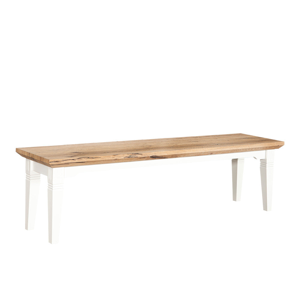 Banca Tivoli Alb Si Natur, 160 Cm