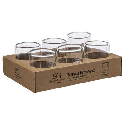 Pahar Espresso Cu Perete Dublu, 8 CL