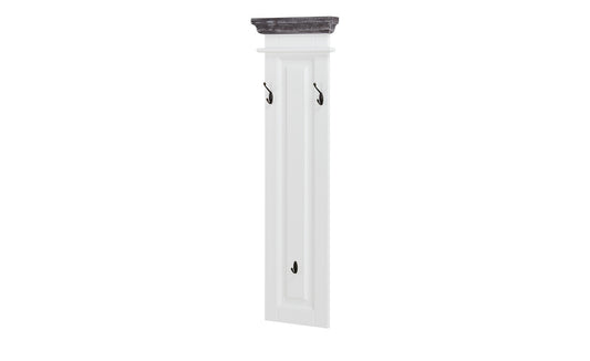 Cuier Cabana, Alb Si Gri, 37 Cm