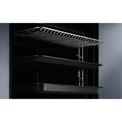 Cuptor Cu Abur Electrolux EOD6P66X, SteamBake Cu Autocuratare Pirolitica, A+, 72 Litri, Inox Antiamprenta, 59,4 x 59,6 x 56,9 Cm