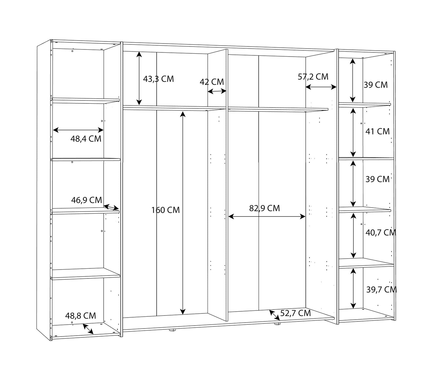 Dulap Energy Nuc Bakersfield, 270 Cm