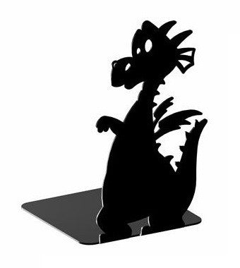 Suport De Carte Dragon Otel, Negru Mat, 18 X 11 Cm