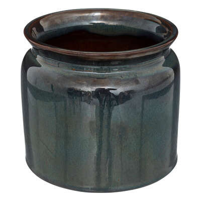 Ghiveci Ceramic Lour, Blue, 17 Cm