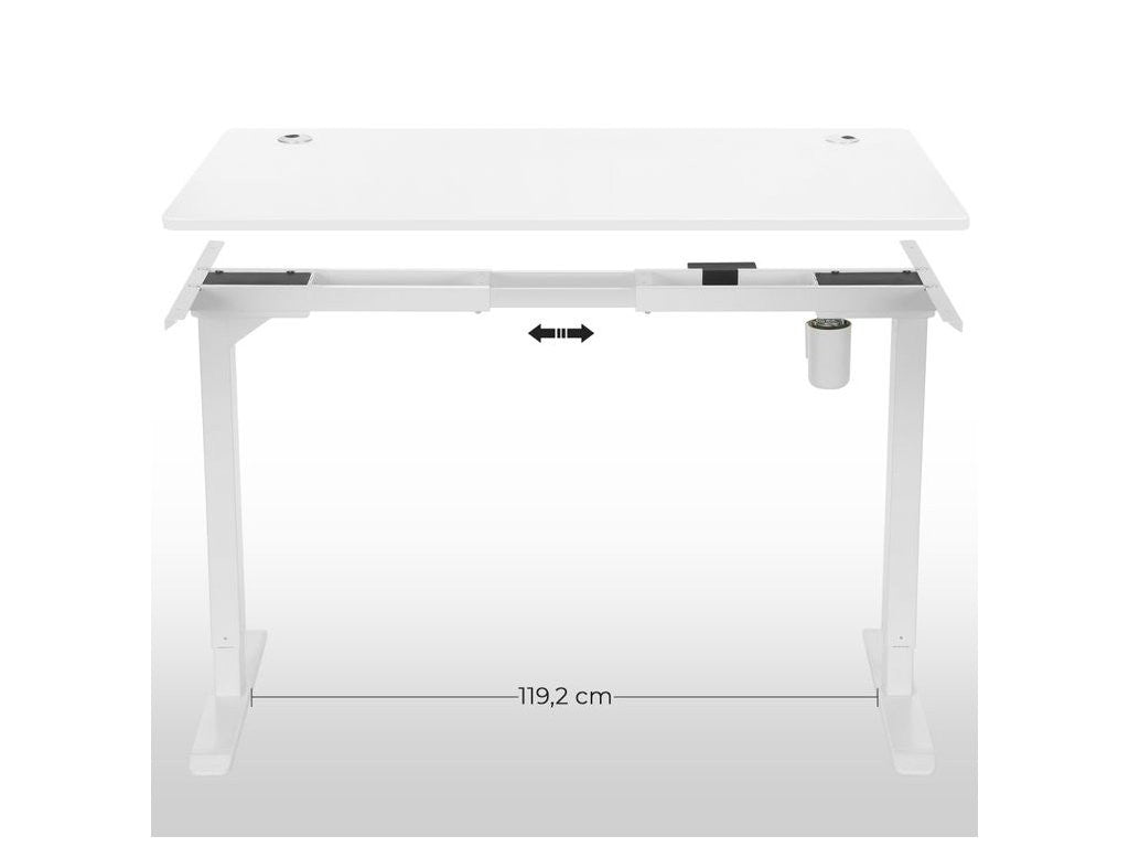 Blat De Lucru Pentru Birou, Alb, 70 X 140 Cm