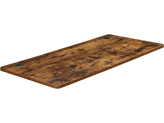 Blat De Lucru Pentru Birou Electric, Maro Vintage Si Negru, 70 X 140 Cm