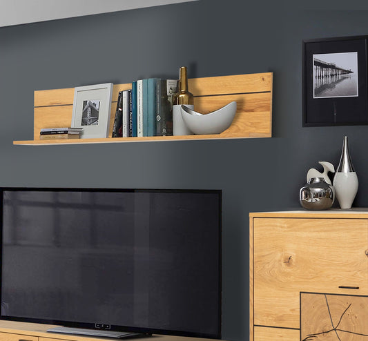 Polita Urbano Oak, Stejar Rustic Si Negru, 150 Cm