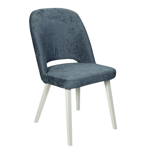 Scaun Jones Albastru Si Alb 50 Cm