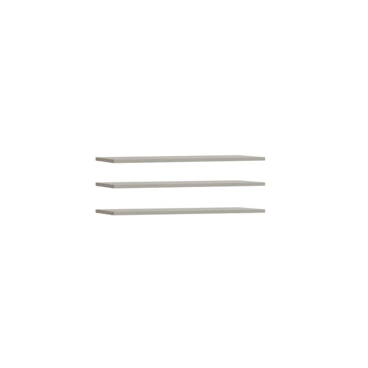 Set 3 Polite Dulap Praktic, Gri, 107.8 Cm