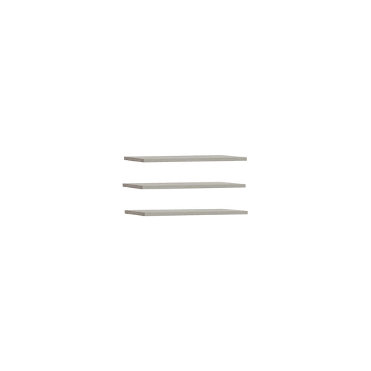 Set 3 Polite Dulap Praktic, Gri, 72.7 Cm