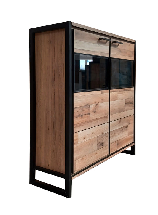 Comoda De Bar 2 Usi Soho Parchet, 116.6 Cm