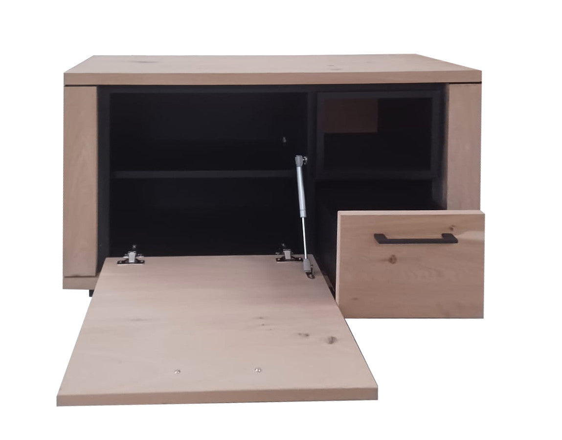 Set Hol Tulia, Furniruit, Natur Si Negru-Resigilat