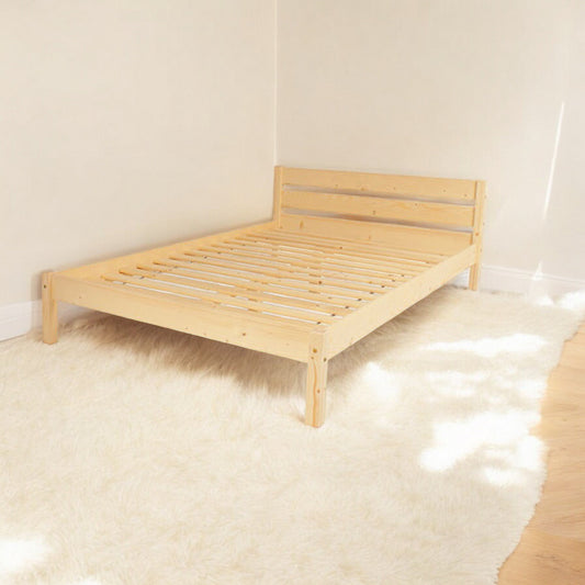 Cadru Pat Rita 3/1, Natur 160 x 200 cm #variant:160-x-200-cm