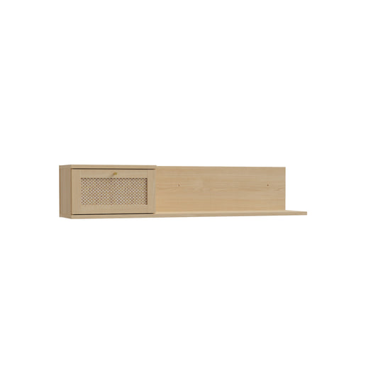 Raft Suspendat Charleston, Stejar Elegancia Si Polyrattan 150 Cm