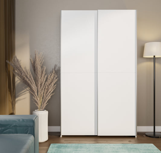 Dulap Cu Usi Culisante Harmony Alb, 120 Cm