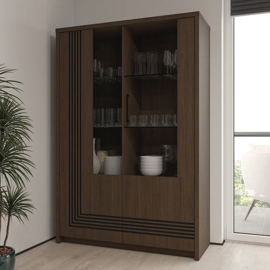 Vitrina 2 Usi Euforica, 116.5 Cm