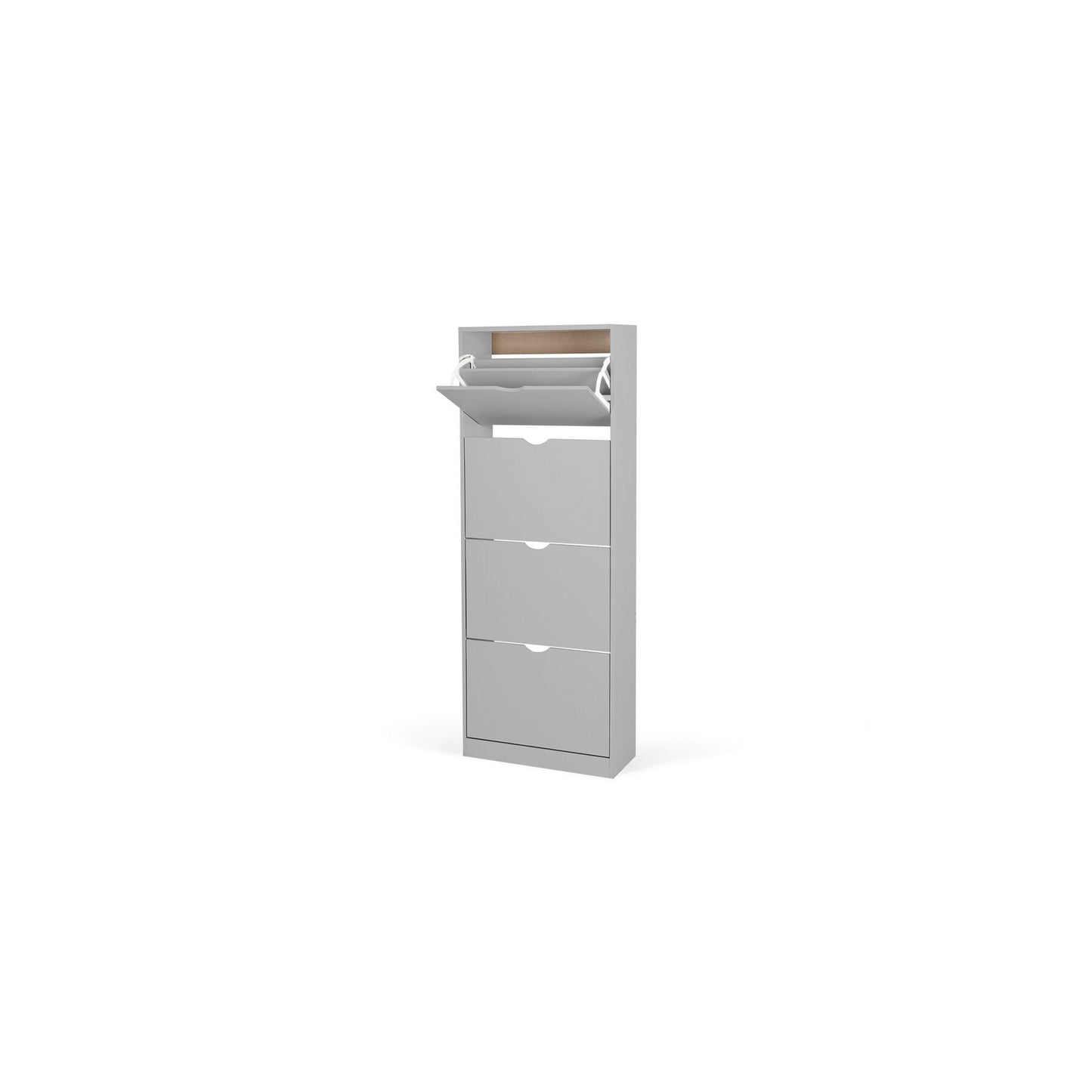 Pantofar 4 Usi Corso Gri, 60 Cm