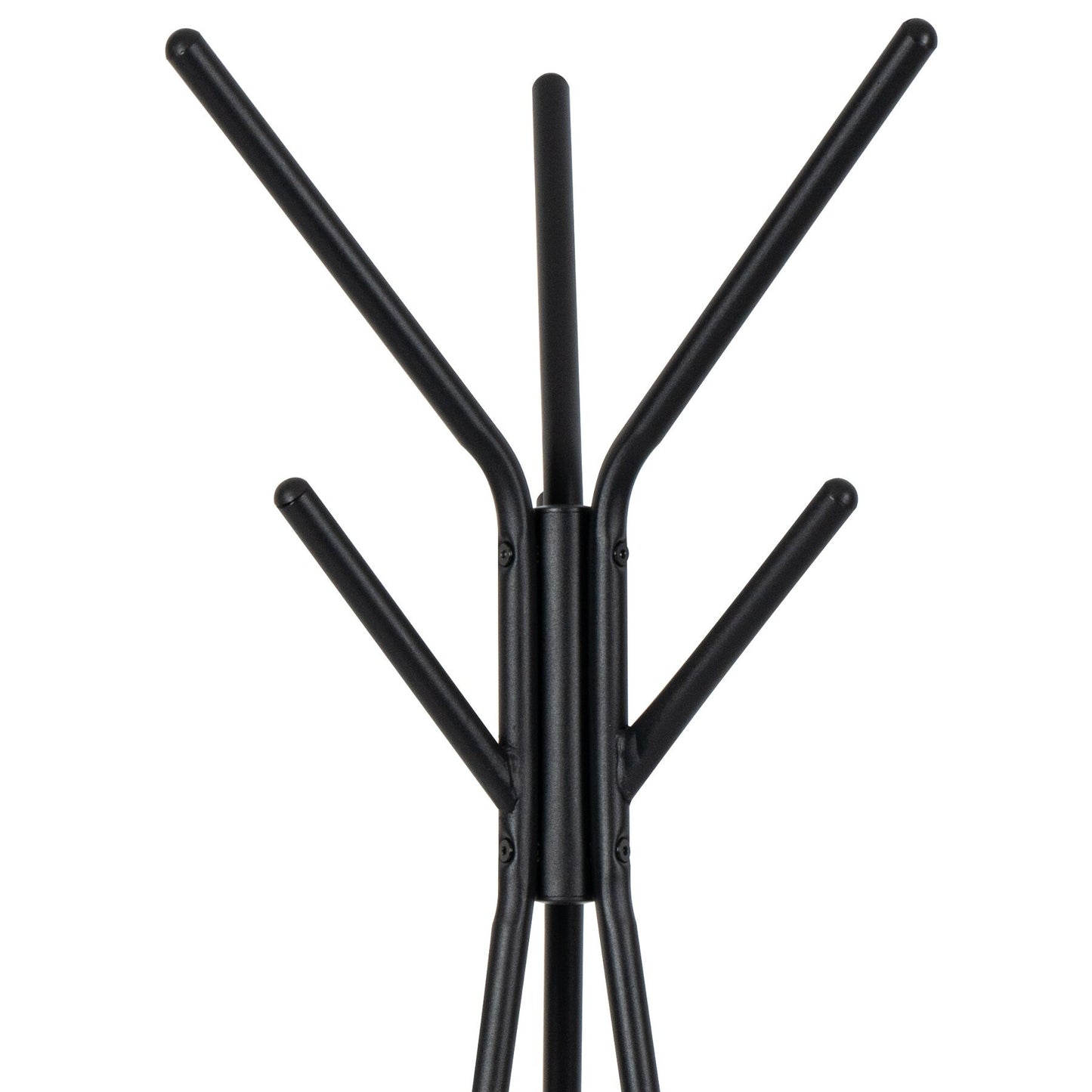 Cuier Pom Si 2 Polite Cali Negru Si Natur