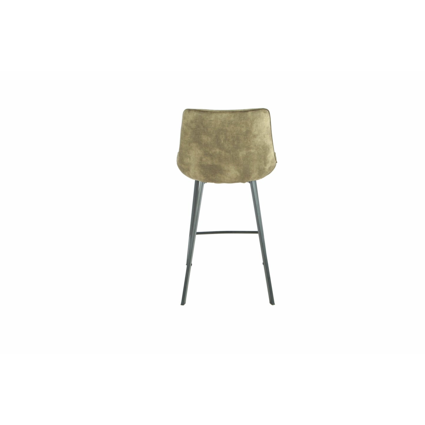 Scaun Bar Alegra, Picior Metalic, Verde, 49 Cm