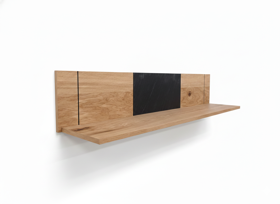 Polita Zenith, Furniruit Stejar, 145 Cm