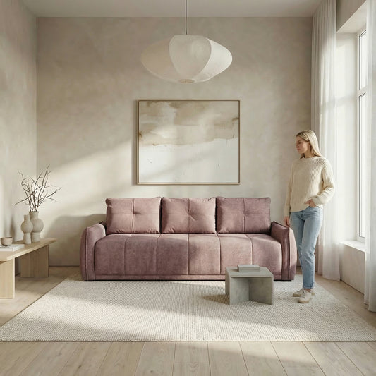 Canapea Extensibila Jojo, Lada Depozitare, Gusto 61, 222 Cm