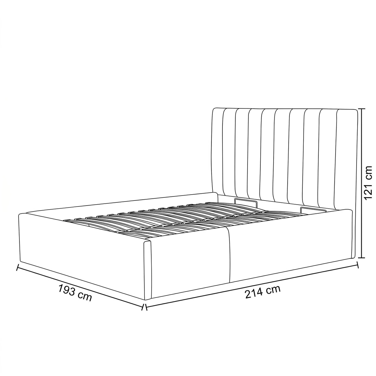 pat-tapitat-ravel-somiera-rabatabila gri 180 x 200 cm
