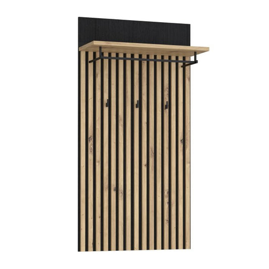 Panou Cuier Toledo stejar Artisan Si stejar negru, 72.6 Cm