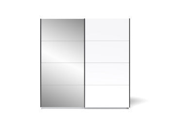 Dulap Cu Oglinda Zen, Alb Platinium, 200 Cm