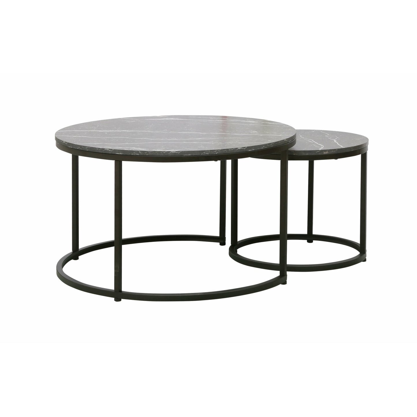Set 2 Mase Cafea Honore Marmura Negru