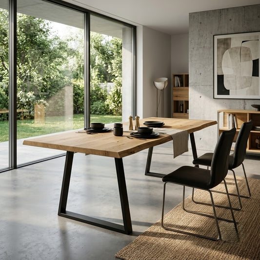 Masa Karina Extensibila Stejar 120-180 x 80 x 75 Cm
