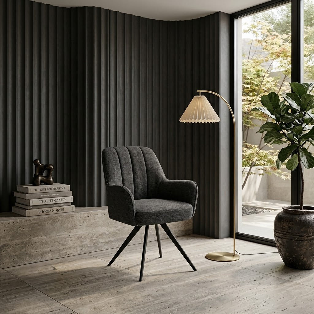 Scaun Mondo Dark Grey, 57 Cm