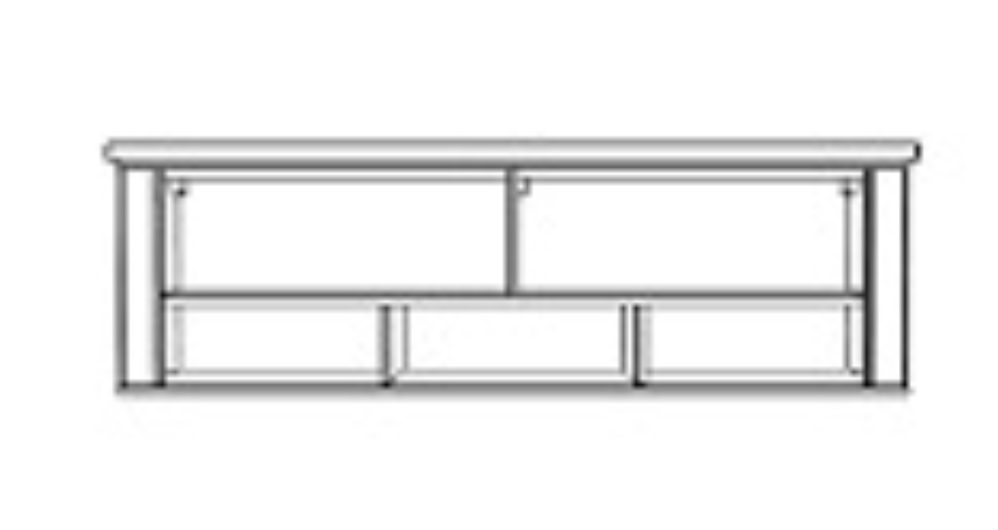 Corp Suspendat Amarena 2 Usi, 160 Cm