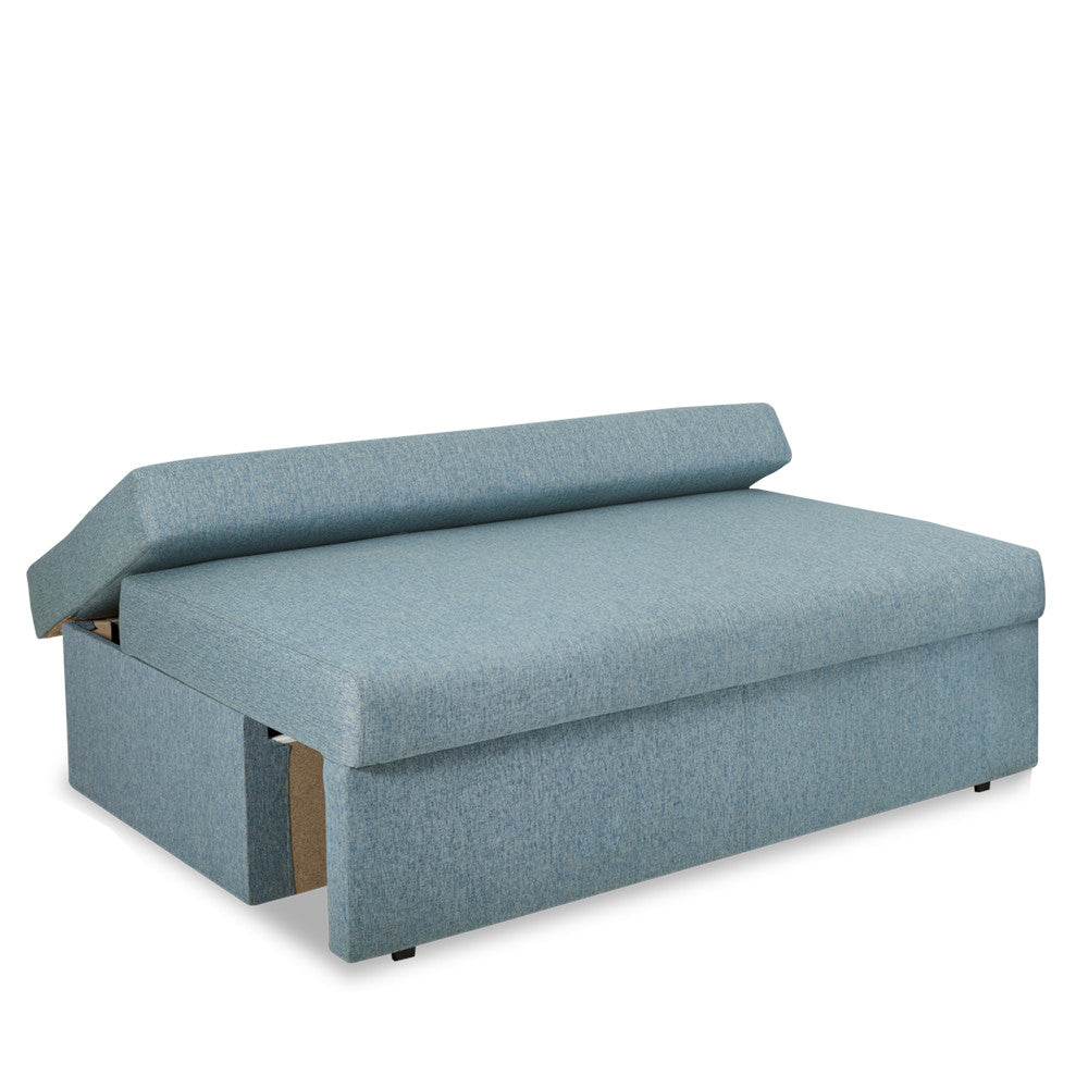 canapea-extensibila-vario-191-cm albastru cu lada
