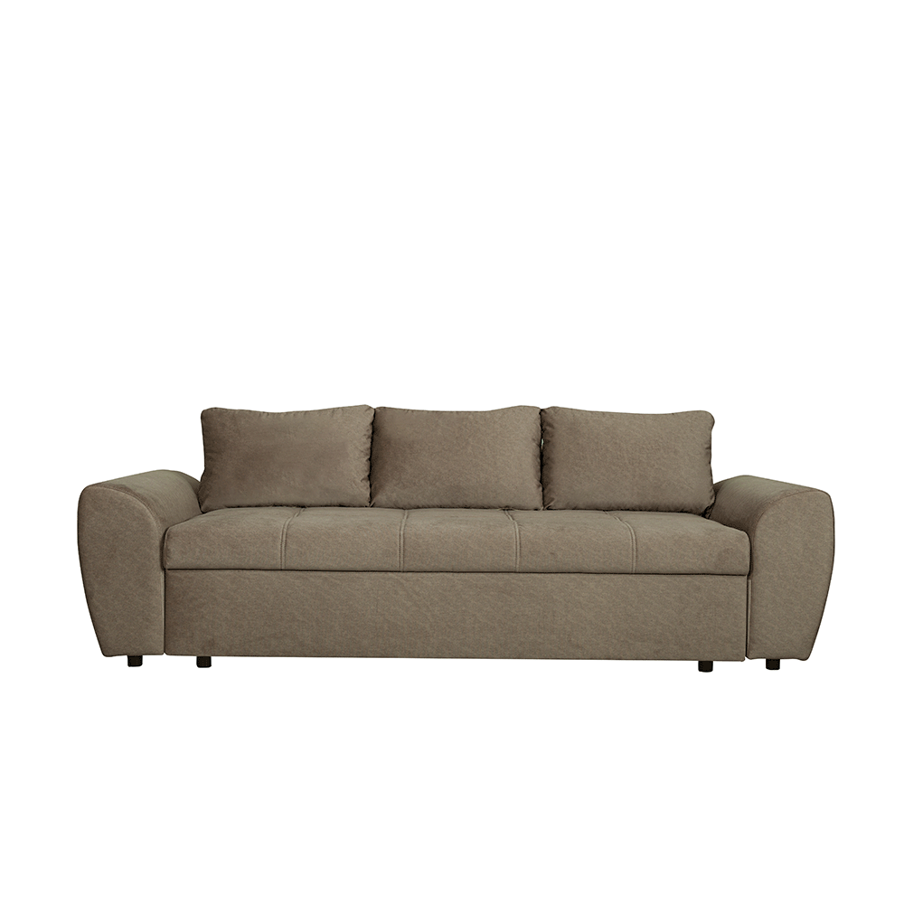 canapea-extensibila-lorena-lux-3-locuri-250-cm maro cu lada