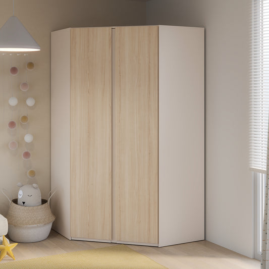Dulap Colt 2 Usi Pineapple, Riva Oak Si Sand, 116.8 Cm