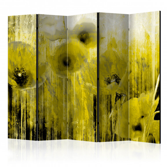 Paravan Yellow Madness Ii [Room Dividers] 225 cm x 172 cm