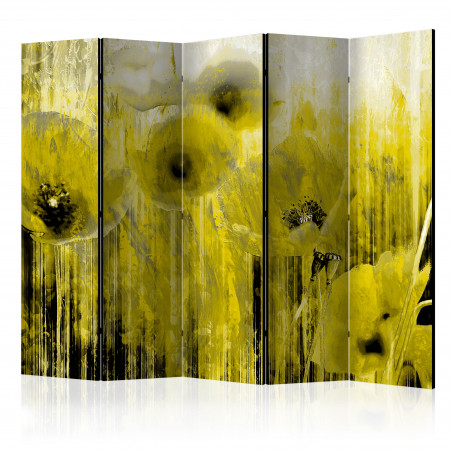 Paravan Yellow Madness Ii [Room Dividers] 225 cm x 172 cm-01