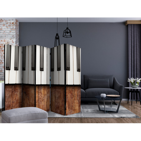 Paravan Inspired By Chopin Mahogany Ii [Room Dividers] 225 cm x 172 cm-01