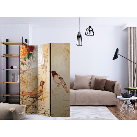 Paravan Bonjour [Room Dividers] 135 cm x 172 cm-01