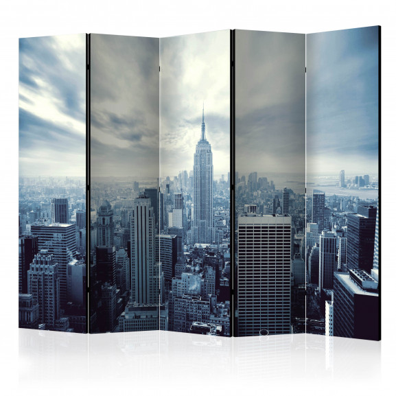 Paravan Blue York Ii [Room Dividers] 225 cm x 172 cm