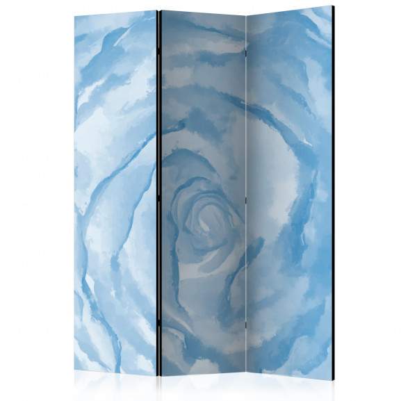 Paravan Rose (Blue) [Room Dividers] 135 cm x 172 cm